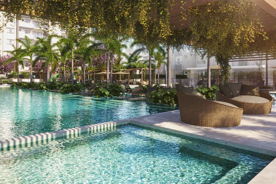 Grand Quartier Rio 2 Fase Parque área de lazer spa solar