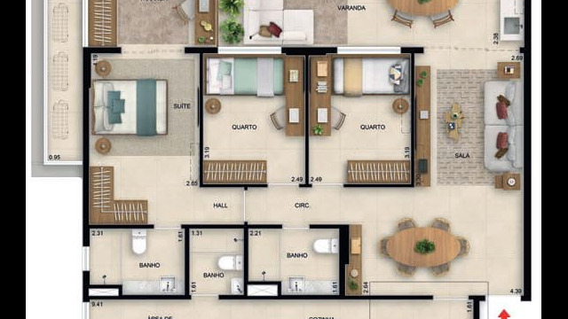 Lar 233 Reserva do Bosque plantas dos apartamentos coberturas e gardens Lar 233 Reserva do Bosque plantas dos apartamentos coberturas e gardens