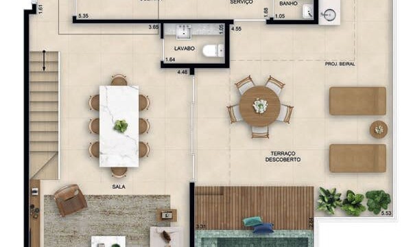 Lar 233 Reserva do Bosque plantas dos apartamentos coberturas e gardens Lar 233 Reserva do Bosque plantas dos apartamentos coberturas e gardens