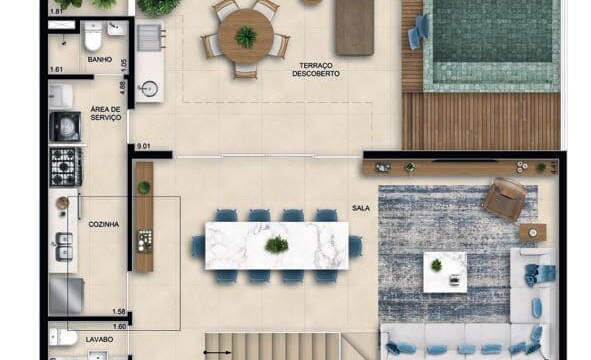 Lar 233 Reserva do Bosque plantas dos apartamentos coberturas e gardens Lar 233 Reserva do Bosque plantas dos apartamentos coberturas e gardens