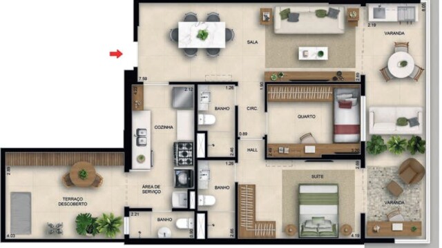 Lar 233 Reserva do Bosque plantas dos apartamentos coberturas e gardens Lar 233 Reserva do Bosque plantas dos apartamentos coberturas e gardens