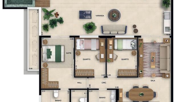 Lar 233 Reserva do Bosque plantas dos apartamentos coberturas e gardens Lar 233 Reserva do Bosque plantas dos apartamentos coberturas e gardens