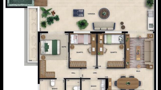 Lar 233 Reserva do Bosque plantas dos apartamentos coberturas e gardens Lar 233 Reserva do Bosque plantas dos apartamentos coberturas e gardens
