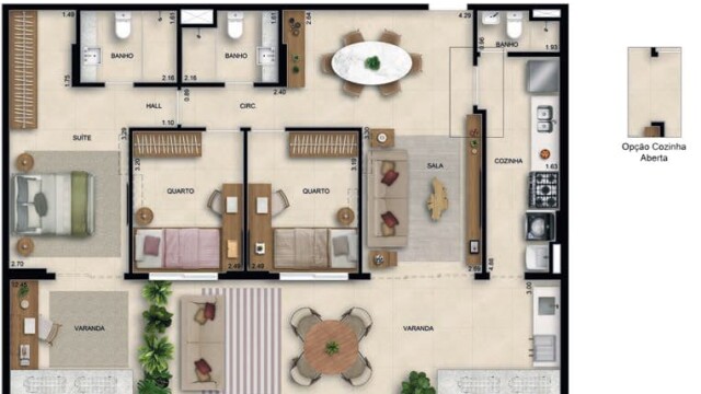 Lar 233 Reserva do Bosque plantas dos apartamentos coberturas e gardens Lar 233 Reserva do Bosque plantas dos apartamentos coberturas e gardens