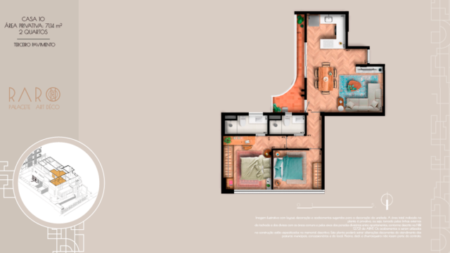 Raro Palacete Art Déco planta da casa 10 Raro Palacete Art Déco planta da casa 10