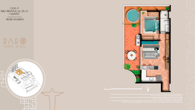 Raro Palacete Art Déco planta da casa 11 Raro Palacete Art Déco planta da casa 11