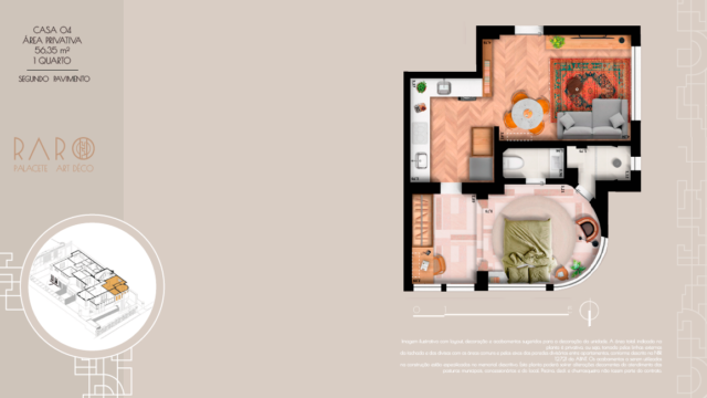 Raro Palacete Art Déco planta da casa 4 Raro Palacete Art Déco planta da casa 4