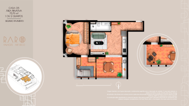 Raro Palacete Art Déco planta da casa 5 Raro Palacete Art Déco planta da casa 5