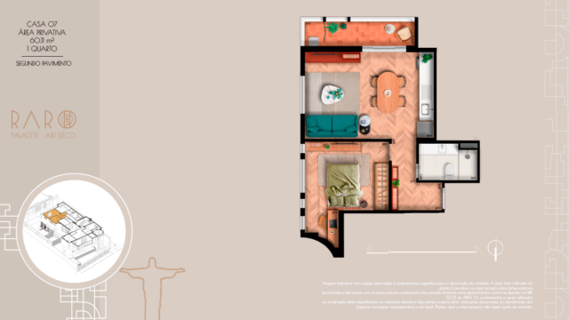 Raro Palacete Art Déco planta da casa 7 Raro Palacete Art Déco planta da casa 7