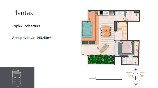 anibal 221 residencial planta do apartamento em ipanema 3 quartos pavimento 3