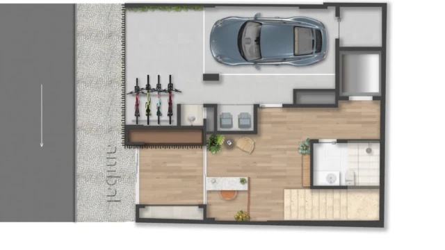 anibal 221 residencial planta do térreo