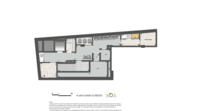 be in rio leopoldo miguez 10 copacabana masterplan do subsolo do predio be in rio leopoldo miguez 10 copacabana masterplan do subsolo do predio