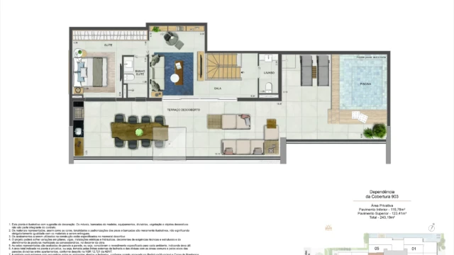 nurban botafogo opportunity planta da cobertura 03B nurban botafogo opportunity planta da cobertura 03B