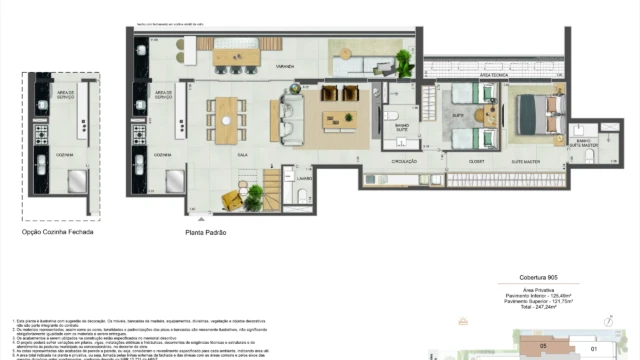 nurban botafogo opportunity planta da cobertura 05A nurban botafogo opportunity planta da cobertura 05A
