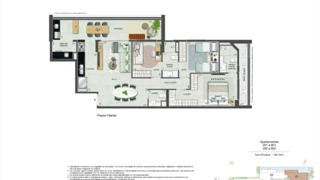 nurban botafogo opportunity planta do apartamento 01