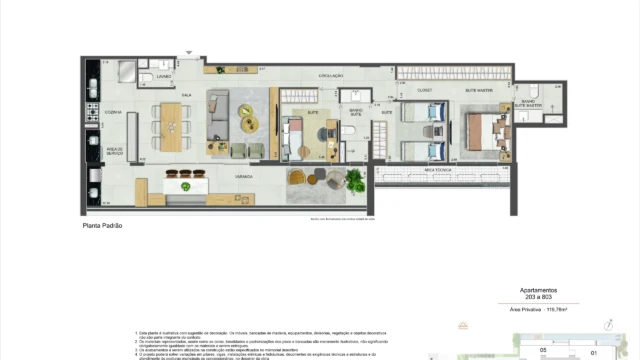 nurban botafogo opportunity planta do apartamento 03