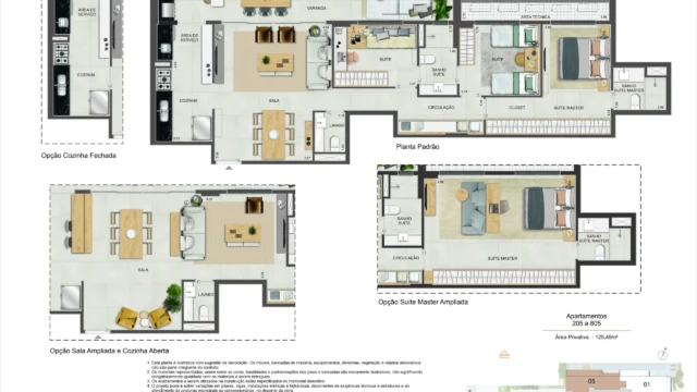 nurban botafogo opportunity planta do apartamento 05 OPCOES