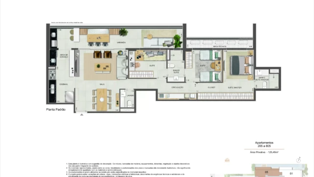 nurban botafogo opportunity planta do apartamento 05
