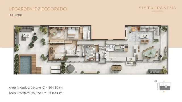 vista ipanema residencial planta dos apartamentos coberturas gardens (2) vista ipanema residencial planta dos apartamentos coberturas gardens (2)