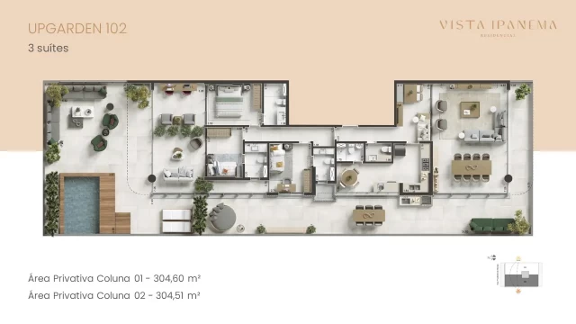 vista ipanema residencial planta dos apartamentos coberturas gardens (3) vista ipanema residencial planta dos apartamentos coberturas gardens (3)