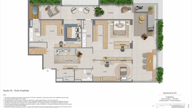 zenture residencial botafogo planta apartamento e cobertura duplex zenture residencial botafogo planta apartamento e cobertura duplex