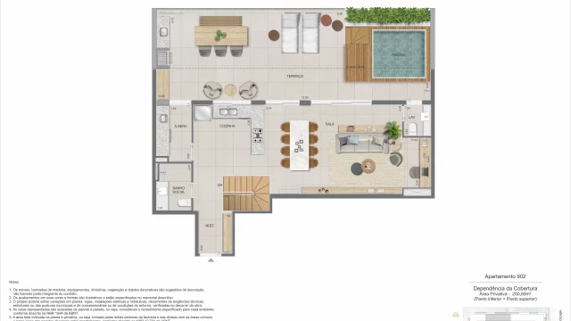 zenture residencial botafogo planta apartamento e cobertura duplex zenture residencial botafogo planta apartamento e cobertura duplex